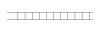 A wide black and white line drawing of a horizontal ladder whose first rung is missing.