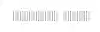 A wide minimalist black and white line drawing of a long row of identical narrow vertical bars with one gap where two bars are missing.