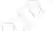 A minimalist black and white line drawing of one rounded rectangular outline repeated five times in a diagonal cascade, each copy slightly more rotated and deformed than the last, so the form drifts as it is recopied.