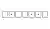 A minimalist black and white line diagram of seven small squares with only three holding a dot, representing the few slots of working memory and the cost of overfilling them.
